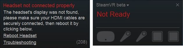 HTC Vive - problem z rozpoznaniem