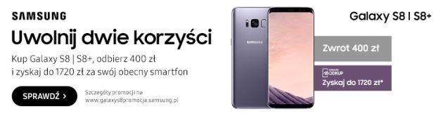Galaxy S8 i Galaxy S8+ promocja