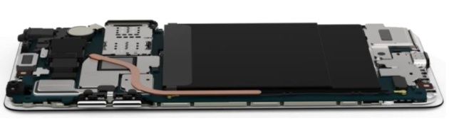 LG V30 ciepłowód