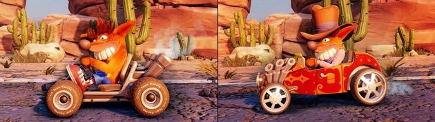 Crash Team Racing Nitro-Fueled - możliwość modyfikacji wyglądu zawodników