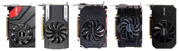 ASUS, EVGA, Gigabyte, Inno3D, Zotac - porównanie kart GeForce GTX 960 w wersji ITX