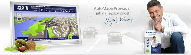 automapa logo wygląd promocja nowe mapy odcinek autostrada