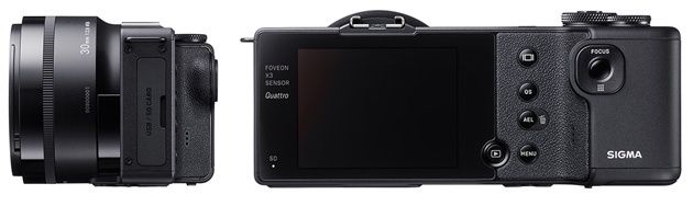 Sigma DP2 Quattro LCD bok