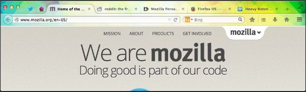 firefox australis wygląd persona