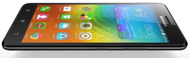 Lenovo A5000 smartfon ekran