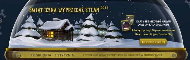 steam winter sale 2013 dzień 1 świątecznej wyprzedaży