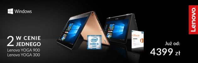 Lenovo Yoga 900 promocja baner