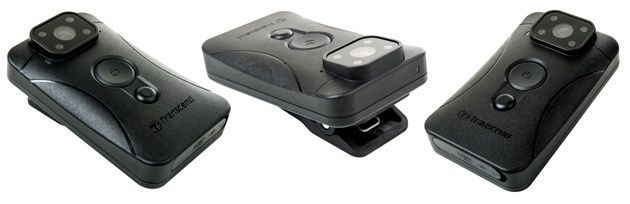 Transcend DrivePro Body 10 widok boki klips
