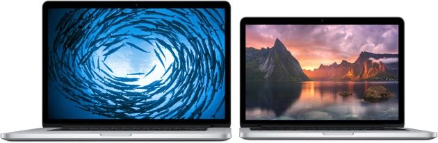 Apple MacBook Pro 13 i 15 widok front