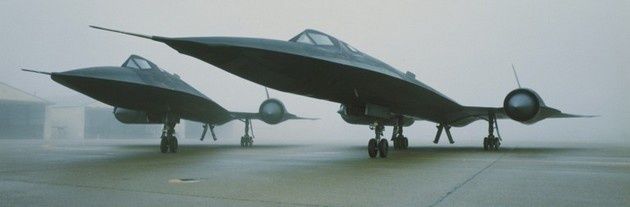 SR-71 samolot wygląd