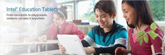 intel education tablet system android szkoły