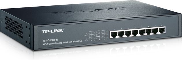 TP-LINK TL-SG1008PE przełącznik zdjęcie