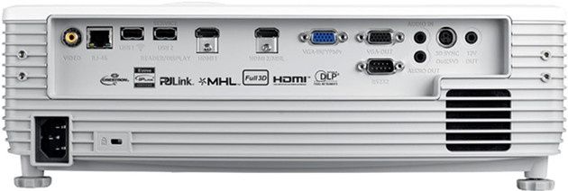 Optoma EH512 tył