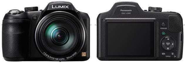 Panasonic LZ40 widok przód tył