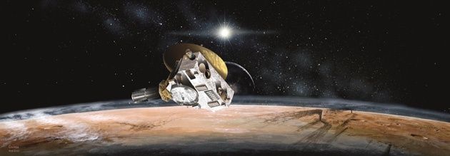 New Horizons wizja przelotu w pobliżu Plutona