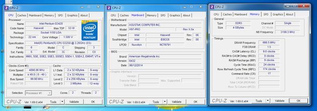 ASUS H97-PRO płyta główna - podkręcanie procesora Pentium G3258