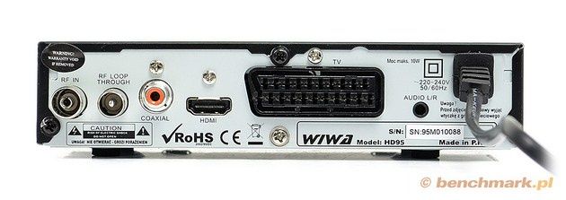 Wiwa HD90 Memo Control dekoder STB DVB-T