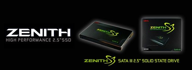 GeIL Zenith S3 dysk SSD grafika