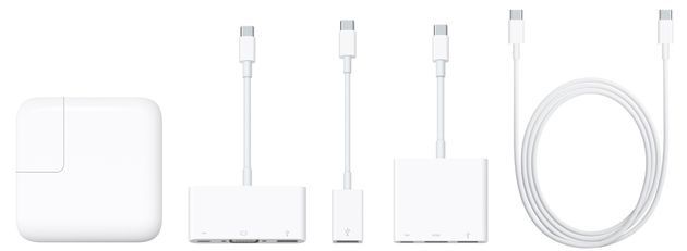 Apple MacBook - adaptery