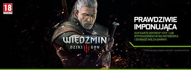 Nvidia - promocja z grą Wiedźmin do kart GeForce GTX 900 i 900M