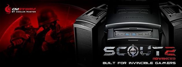 Cooler Master CM Storm Scout 2 Advanced obudowa grafika