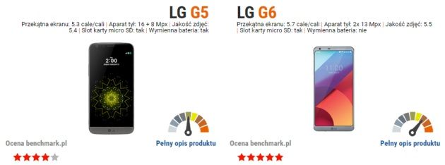 LG G5 vs LG G6