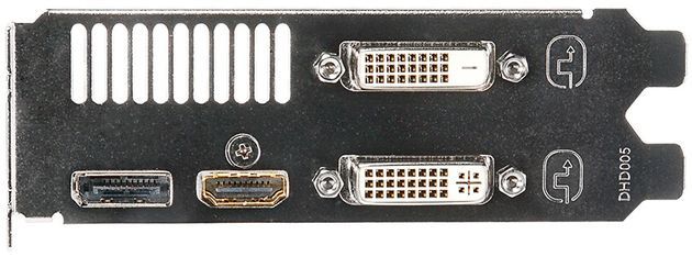 Gigabyte Radeon R7 260X OC 1 GB karta graficzna zdjęcie wyjścia wideo
