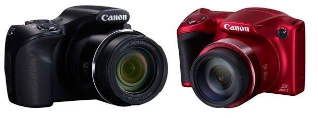 Canon Powershot SX520 HS SX400 IS widok bok