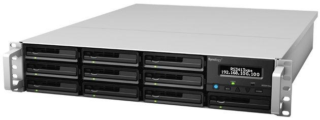 Synology RackStation RS3413xs+ serwer wygląd