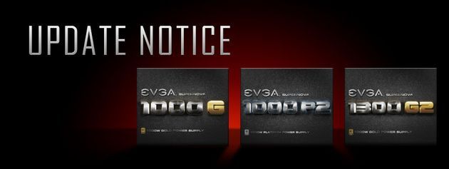 EVGA SuperNOVA 1000 G2 P2 1300 G2 zasilacz wymiana RMA