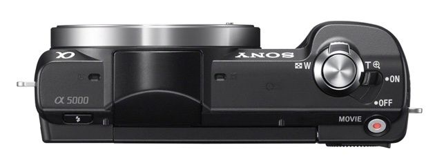 Sony A5000 widok góra