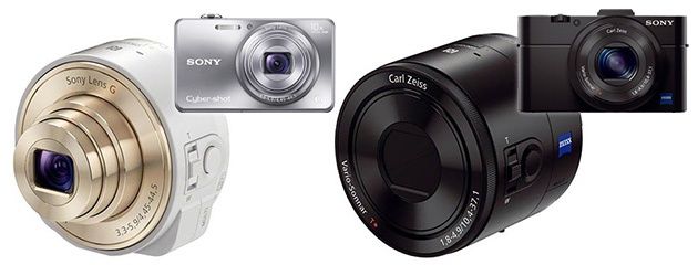 Sony aparaty QX i odpowiedniki Cyber-shot