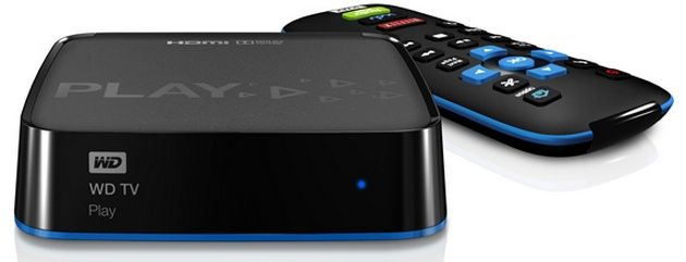 WD TV Play odtwarzacz wygląd