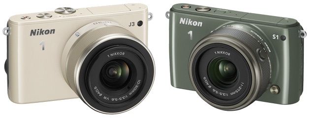 Nikon 1 J3 Nikon 1 S1 aparaty systemowe obiektyw