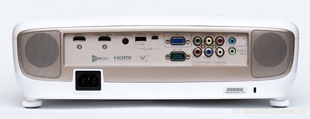 BenQ W2000 widok tył