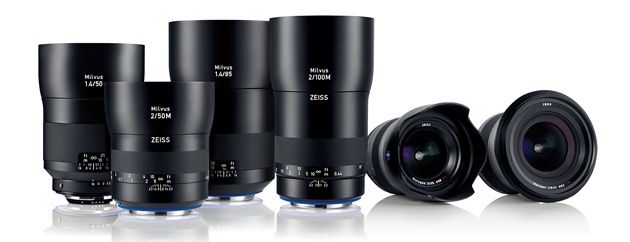 Zeiss Milvus rodzina obiektywów