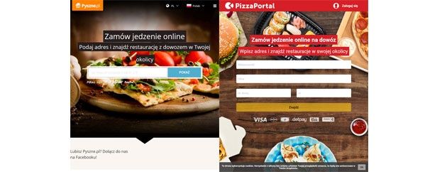 Pyszne.pl oraz Pizzaportal.pl