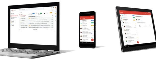 Gmail urządzenia