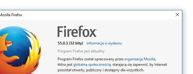 Przeglądarka www - status aktualny