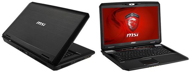 MSI GX70 Destroyer laptop zdjęcie