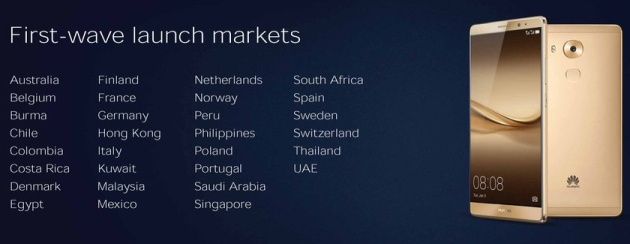 Huawei Mate 8 dostępność