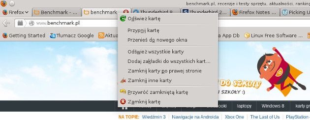 firefox 24 opcja zamknij karty po prawej stronie