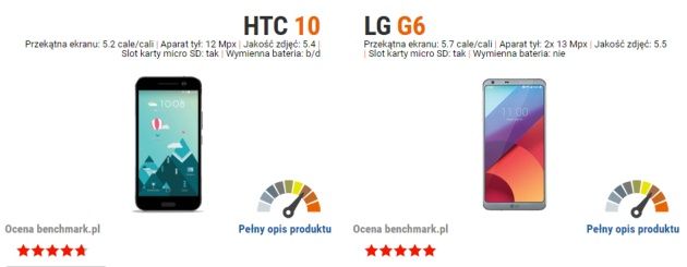 HTC 10 vs LG G6
