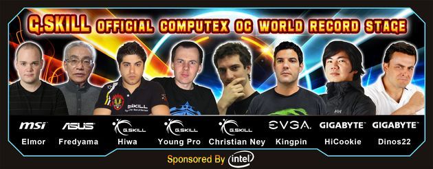 G.Skill pokaz podkręcania Computex 2013