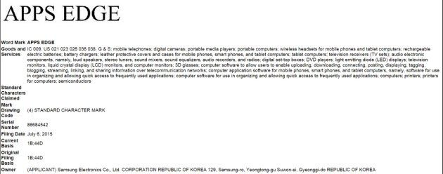Apps Edge patent