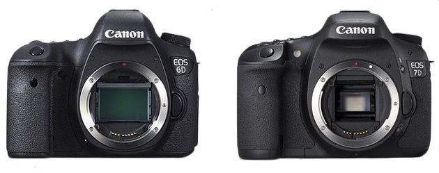 Canon EOS 6D i 7D