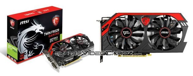 MSI GeForce GTX 750 Ti Gaming karta graficzna zdjęcie