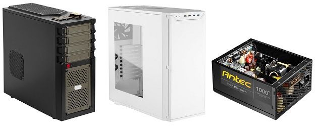 Antec CES 2013 GX700 P280 White Window obudowa HCP Platinum zasilacz zdjęcie
