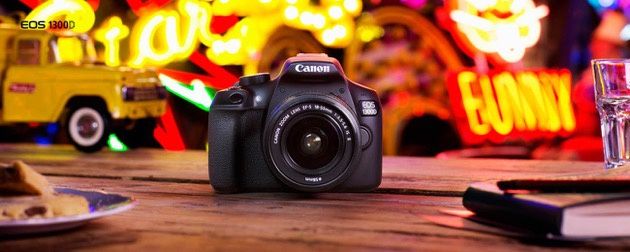 lustrzanka canon 1300d