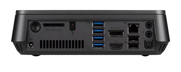 ASUS VivoPC VM62N - tylny panel